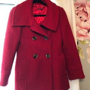 Trina Turk double breasted pea coat